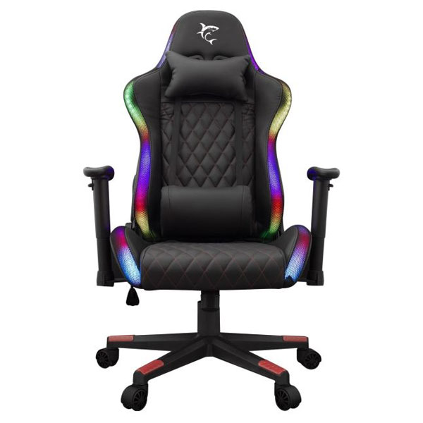 White Shark játékos szék THUNDERBOLT s RGB, fekete White Shark játékos szék THUNDERBOLT s RGB, fekete