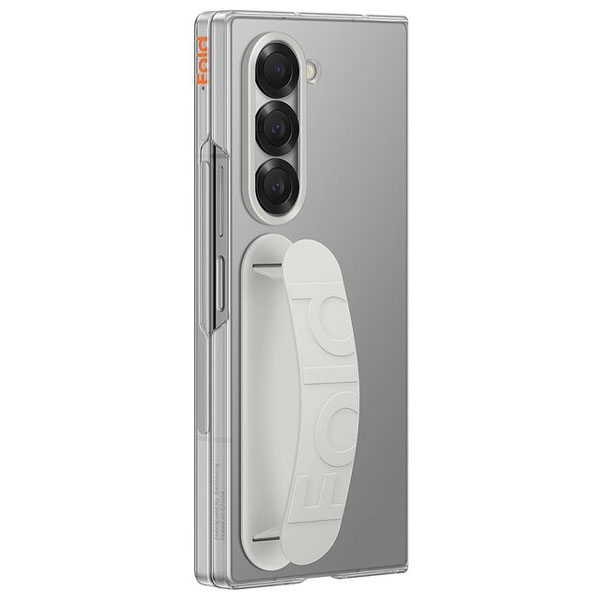 Hátlap Samsung Clear fogantyúval Galaxy Z Fold6, átlátszó Hátlap Samsung Clear fogantyúval Galaxy Z Fold6, átlátszó