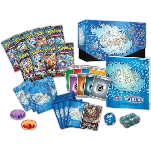 Kártyajáték TCG: Scarlet & Violet Stellar Crown Elite Trainer Box (Pokémon) Kártyajáték TCG: Scarlet & Violet Stellar Crown Elite Trainer Box (Pokémon)