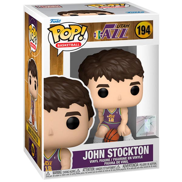 POP! Basketball: John Stockton (NBA: Utah Jazz) POP! Basketball: John Stockton (NBA: Utah Jazz)