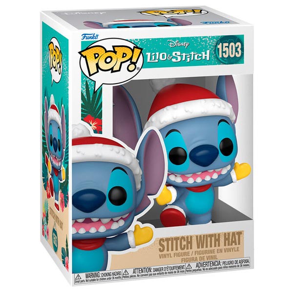 POP! Disney: Stitch with Santa Hat (Lilo & Stitch) POP! Disney: Stitch with Santa Hat (Lilo & Stitch)