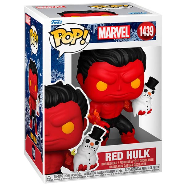 POP!: Red Hulk with Snowman (Marvel) POP!: Red Hulk with Snowman (Marvel)