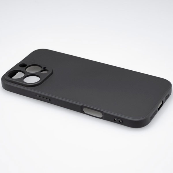Szilikontok MobilNET Apple iPhone 16 Pro Max, fekete Szilikontok MobilNET Apple iPhone 16 Pro Max, fekete