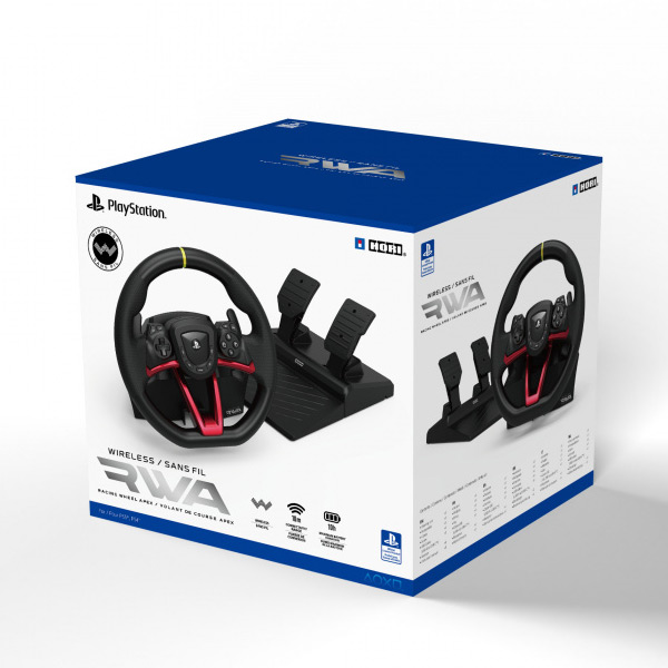 HORI Vezeték nélküli játékos kormánykerék APEX PC, PS4, PS5 HORI Vezeték nélküli játékos kormánykerék APEX PC, PS4, PS5