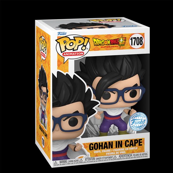 POP! Animation: Super Saiyan Gohan in Cape (Dragon Ball) Special Edition POP! Animation: Super Saiyan Gohan in Cape (Dragon Ball) Special Edition