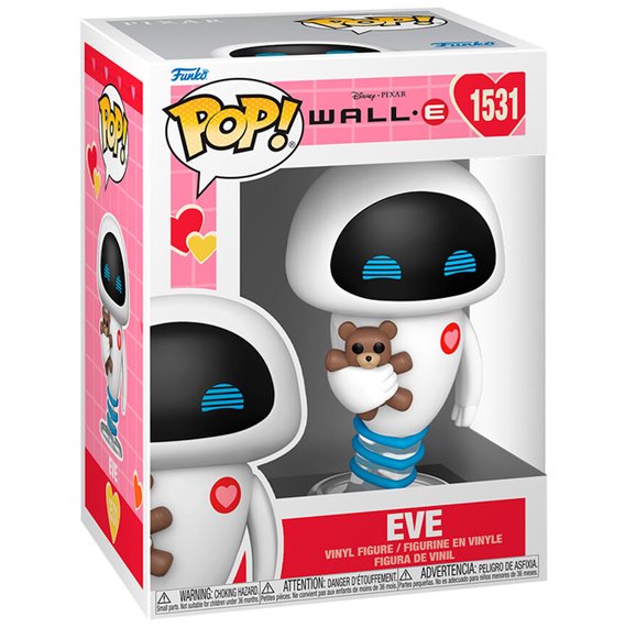 POP! Disney: Wall E Eve (Valentine Edition) POP! Disney: Wall E Eve (Valentine Edition)