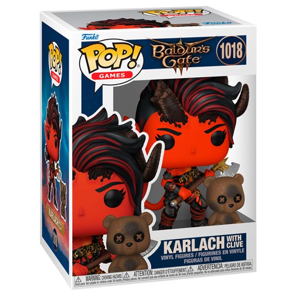 POP! Games: Karlach with Clive (Baldurs Gate) POP! Games: Karlach with Clive (Baldurs Gate)