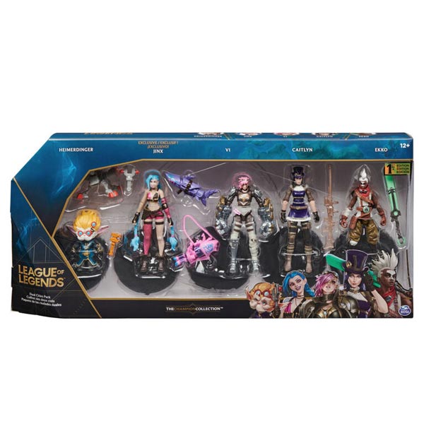Hot Deals League of Legends Deluxe Action Figure 5 pack Hot Deals League of Legends Deluxe Action Figure 5 pack
