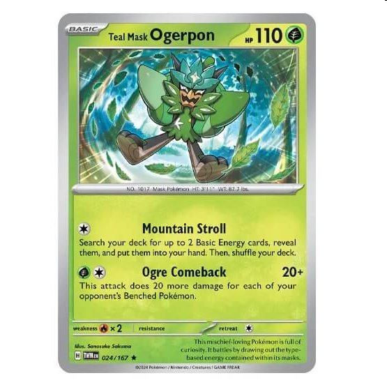 Kártyajáték Pokémon TCG: Ogerpon ex Premium Collection Box (Pokémon) Kártyajáték Pokémon TCG: Ogerpon ex Premium Collection Box (Pokémon)