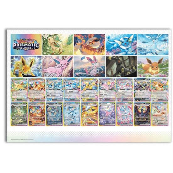 Kártyajáték Pokémon TCG: Scarlet & Violet Prismatic Evolutions Poster Collection (Pokémon) Kártyajáték Pokémon TCG: Scarlet & Violet Prismatic Evolutions Poster Collection (Pokémon)