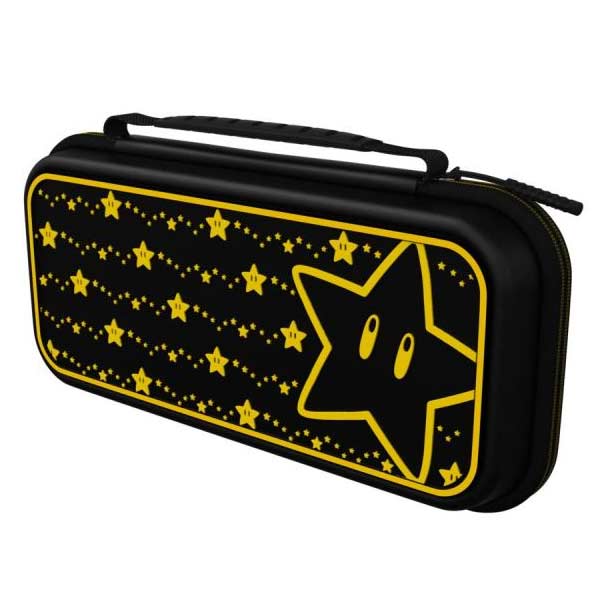 PDP Super Star Plus Glow hordtok Nintendo Switch, fekete PDP Super Star Plus Glow hordtok Nintendo Switch, fekete
