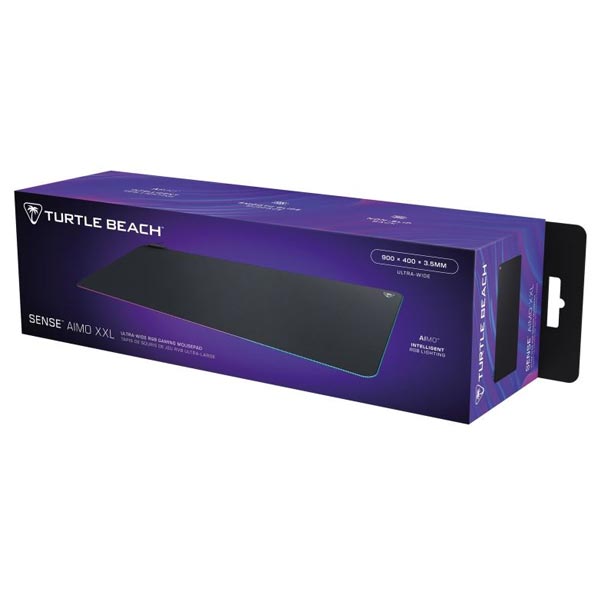 Turtle Beach Játékos egérpad Sense Aimo XXL RGB megvilágítással Turtle Beach Játékos egérpad Sense Aimo XXL RGB megvilágítással