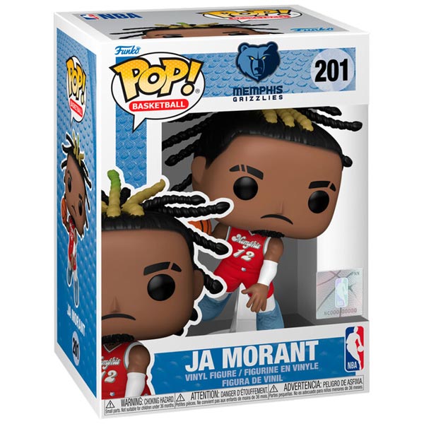 POP! Basketball: Ja Morant Memphis Grizzlies (NBA) POP! Basketball: Ja Morant Memphis Grizzlies (NBA)