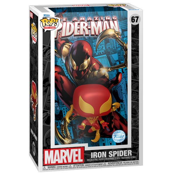 Pop! Comic Covers: Iron Spider (Marvel) Special Edition Pop! Comic Covers: Iron Spider (Marvel) Special Edition