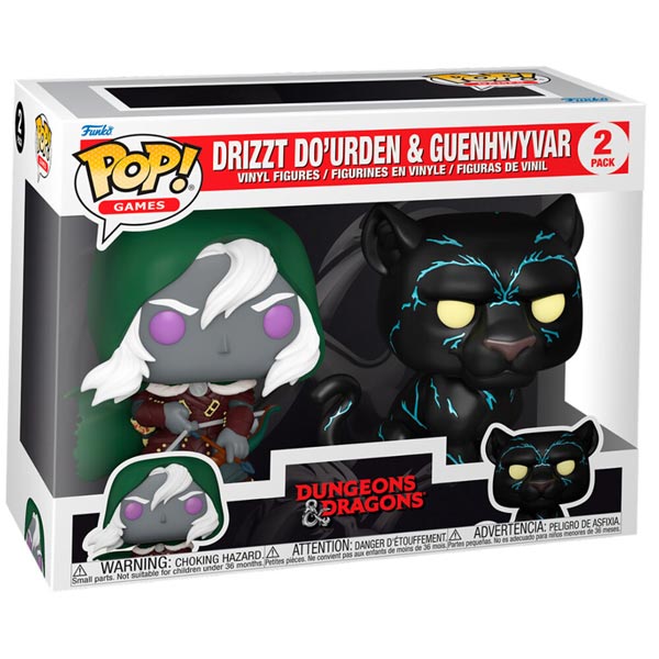POP! Games: Drizzt Do’Urden & Guenhwyvar (Dungeons & Dragons) POP! Games: Drizzt Do’Urden & Guenhwyvar (Dungeons & Dragons)