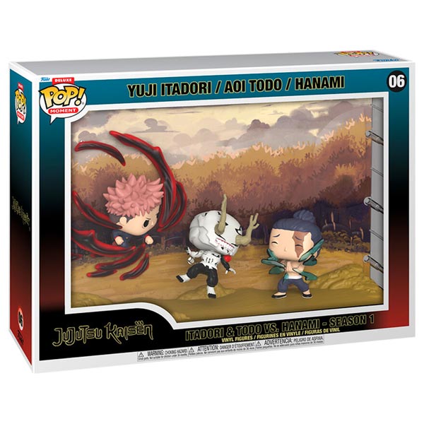 POP! Moments: Itadori & Todo vs. Hanami - Season 1 (Jujutsu Kaisen) Deluxe POP! Moments: Itadori & Todo vs. Hanami - Season 1 (Jujutsu Kaisen) Deluxe