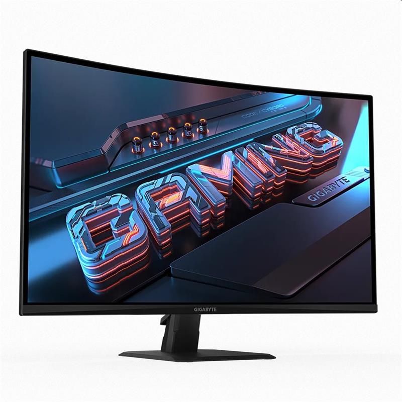 GIGABYTE LCD GS32QC GAMING Monitor 32" QHD 2560x1440, VA 1500R, 170Hz, 2xHDMI, DP GIGABYTE LCD GS32QC GAMING Monitor 32" QHD 2560x1440, VA 1500R, 170Hz, 2xHDMI, DP