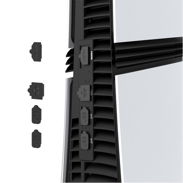 iPega P5R001 Porvédők és dugók PS5 Pro, Black iPega P5R001 Porvédők és dugók PS5 Pro, Black