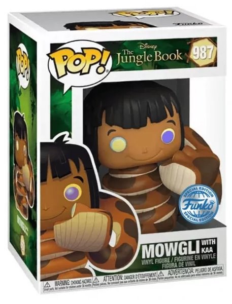 POP! Disney: Mowgli with Kaa (The Jungle Book) Special Edition POP! Disney: Mowgli with Kaa (The Jungle Book) Special Edition