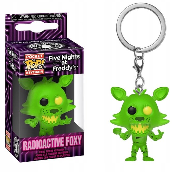 POP! Kulcstartó Radioactive Foxy (Five Nights at Freddys) POP! Kulcstartó Radioactive Foxy (Five Nights at Freddys)
