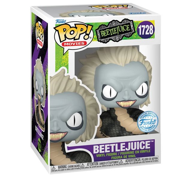 POP! Movies: Beetlejuice Snake (Beetlejuice) Special Edition POP! Movies: Beetlejuice Snake (Beetlejuice) Special Edition