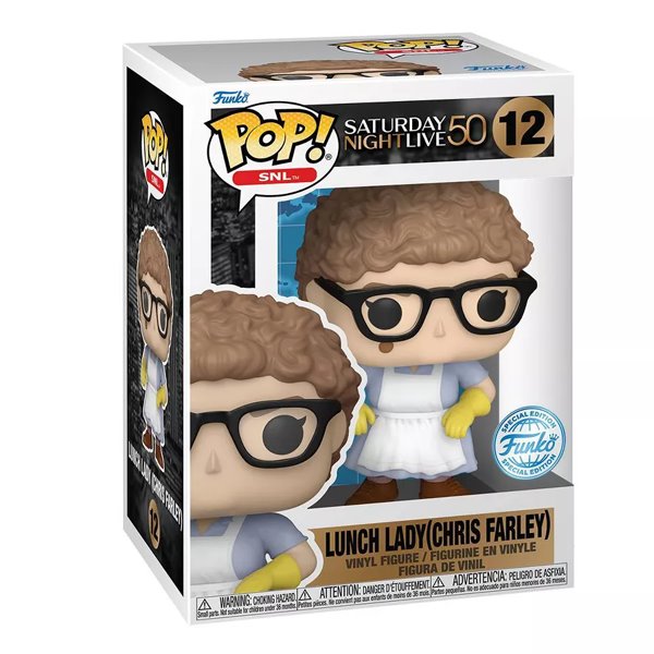 POP! SNL: Chris Farley (Lunch Lady) (Saturday Night Live) Special Edition POP! SNL: Chris Farley (Lunch Lady) (Saturday Night Live) Special Edition
