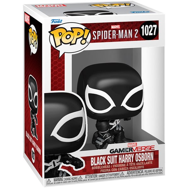 POP! Spider Man 2: Black Suit Harry Osborn (Marvel) POP! Spider Man 2: Black Suit Harry Osborn (Marvel)