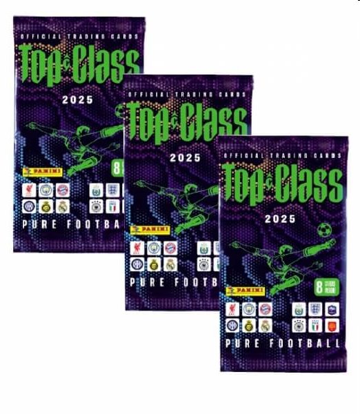 Focikártya Panini Top Class 2025 starter set Focikártya Panini Top Class 2025 starter set
