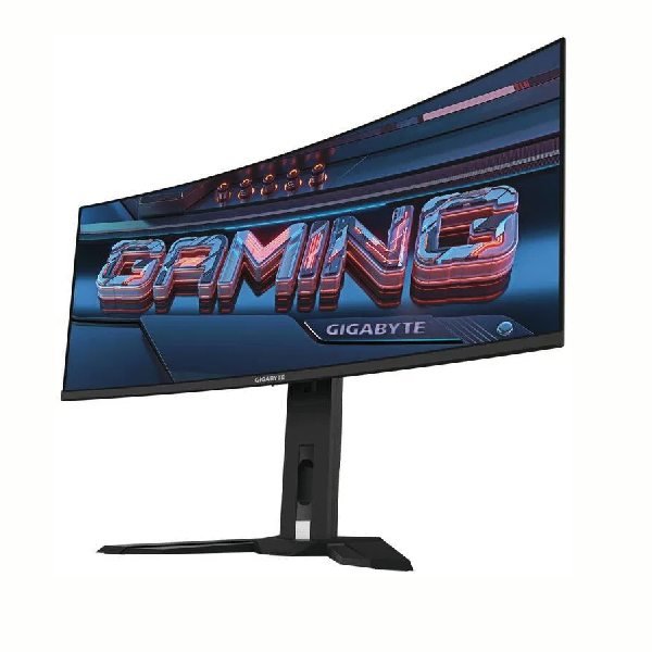 GIGABYTE LCD MO34WQC GAMING Monitor 34" WQHD 3440x1440, OLED 1800R, 175Hz, 2xHDMI, DP, USB-C PD, USB HUB, Speakers GIGABYTE LCD MO34WQC GAMING Monitor 34" WQHD 3440x1440, OLED 1800R, 175Hz, 2xHDMI, DP, USB-C PD, USB HUB, Speakers