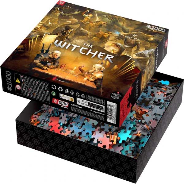 Good Loot Puzzle Gaming Playing Gwent (The Witcher) 1000 drb Good Loot Puzzle Gaming Playing Gwent (The Witcher) 1000 drb