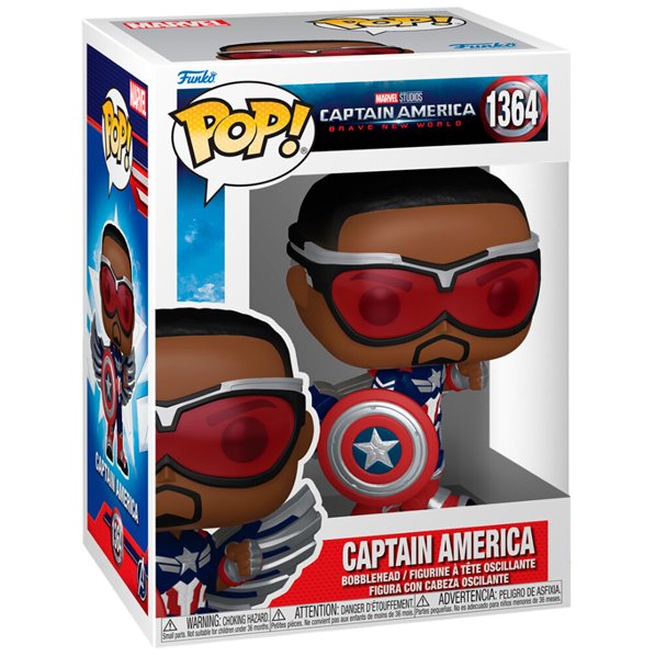 POP! Capitan America Brave New World: Capitan America (Marvel) POP! Capitan America Brave New World: Capitan America (Marvel)