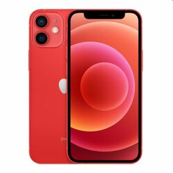 Apple iPhone 12 mini, 64GB, (PRODUCT)RED, Trieda B - použité, záruka 12 mesiacov