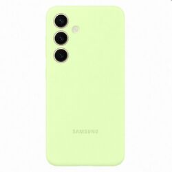 Silicone Cover tok Samsung Galaxy S24 számára, light zöld | pgs.hu