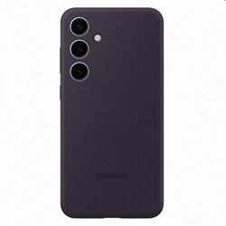 Silicone Cover tok Samsung Galaxy S24 Plus számára, dark violet | pgs.hu
