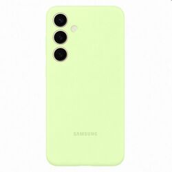 Silicone Cover tok Samsung Galaxy S24 Plus számára, light zöld | pgs.hu