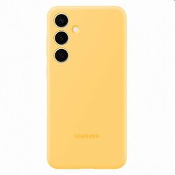 Silicone Cover tok Samsung Galaxy S24 Plus számára, sárga | pgs.hu