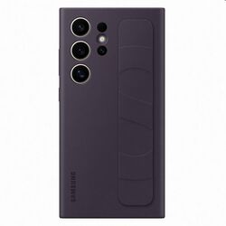Silicone Grip Cover tok Samsung Galaxy S24 Ultra számára, dark violet | pgs.hu