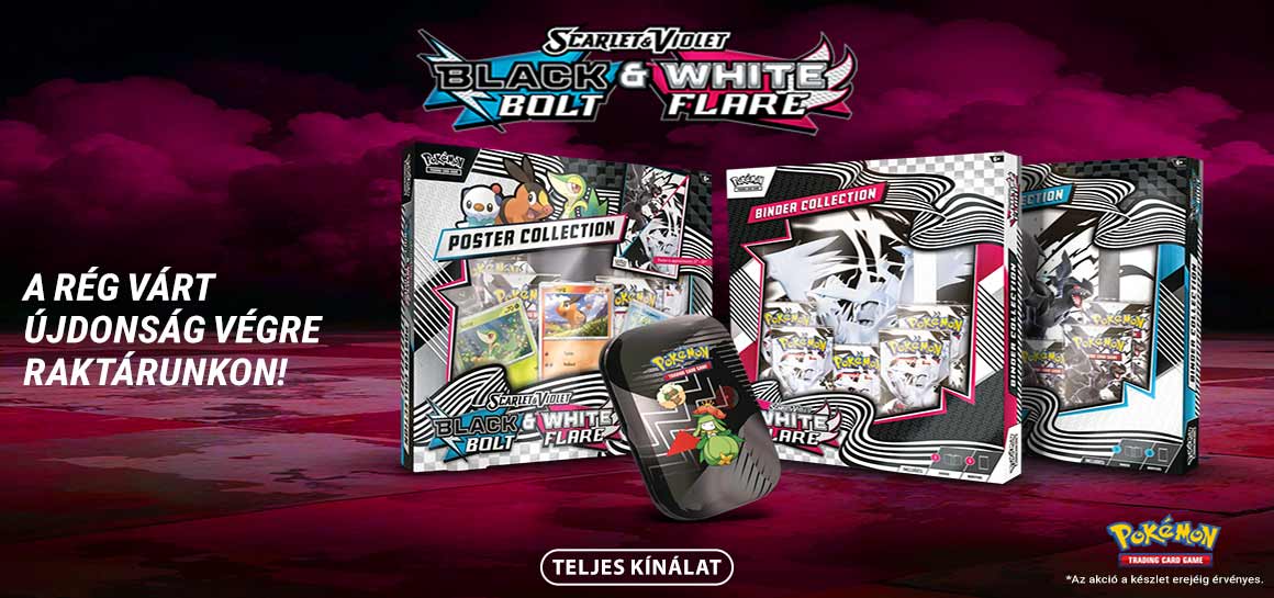 Scarlet and Violet Black Bolt and White promo