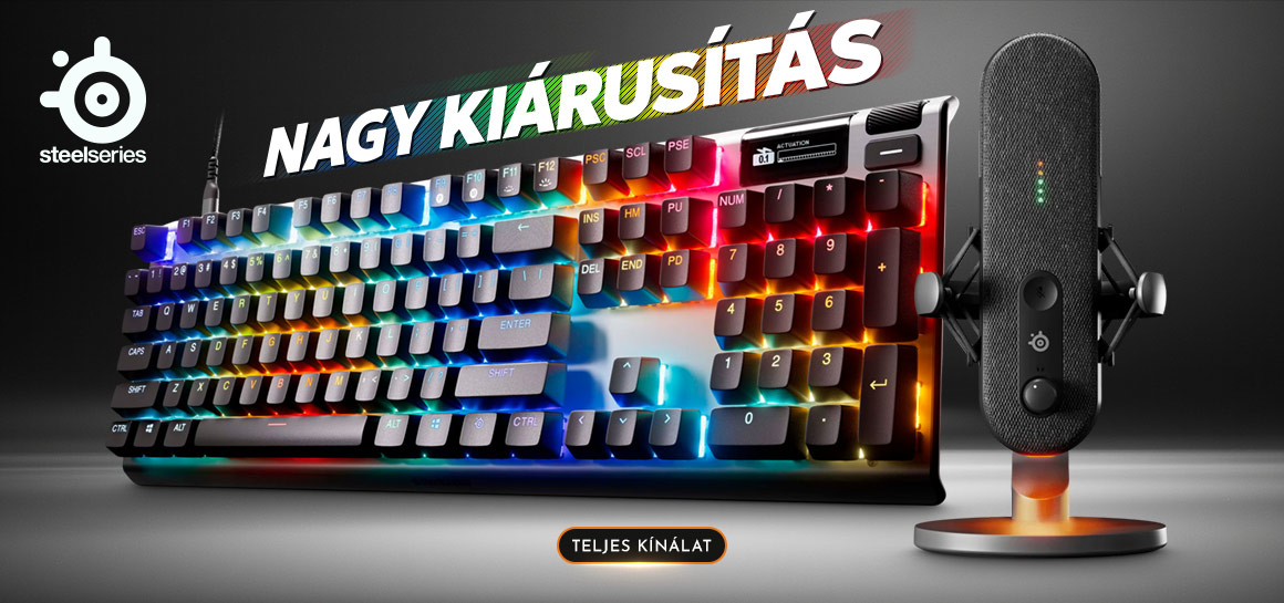 SteelSeries Nagy kiárusítás