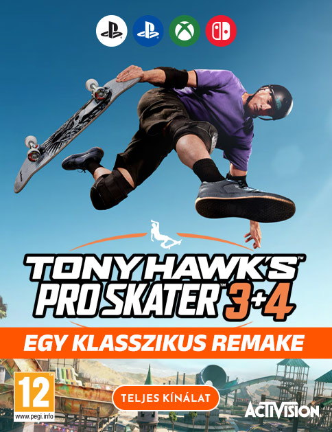 Tony Hawk’s Pro Skater 3+4 | pgs.hu 