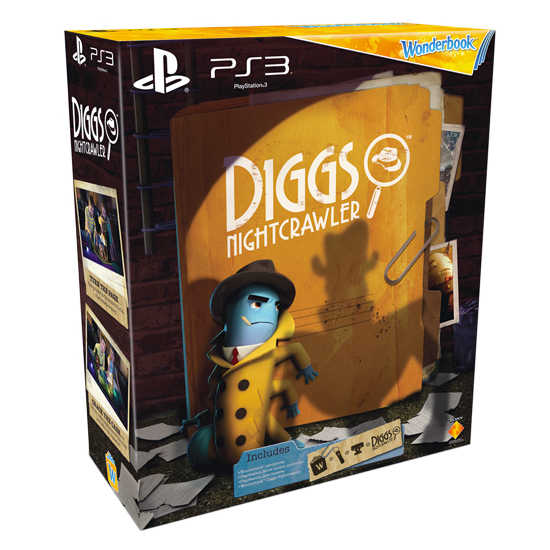 Wonderbook: Diggs Nightcrawler + Sony PlayStation Move Starter Pack