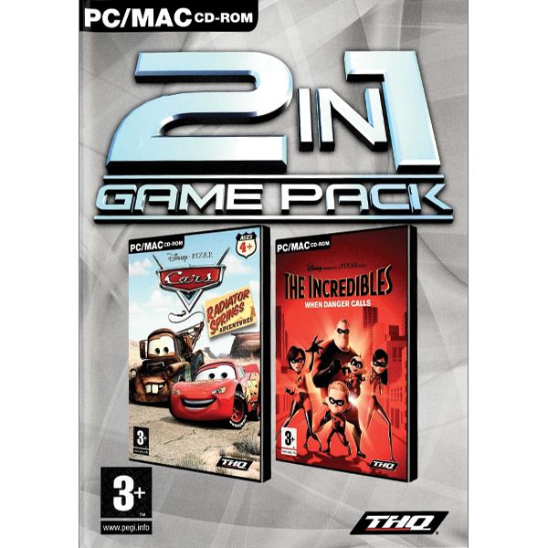2 in 1 Game Pack: Cars: Radiator Springs Adventures + The Incredibles: When Danger Calls