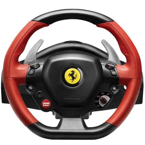 Versenykormány Thrustmaster Ferrari 458 Spider Xbox One számára Versenykormány Thrustmaster Ferrari 458 Spider Xbox One számára