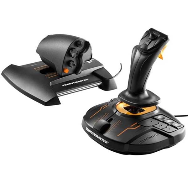 Thrustmaster T16000M FCS + Thrustmaster Gázpedál TWCS Throttle Thrustmaster T16000M FCS + Thrustmaster Gázpedál TWCS Throttle
