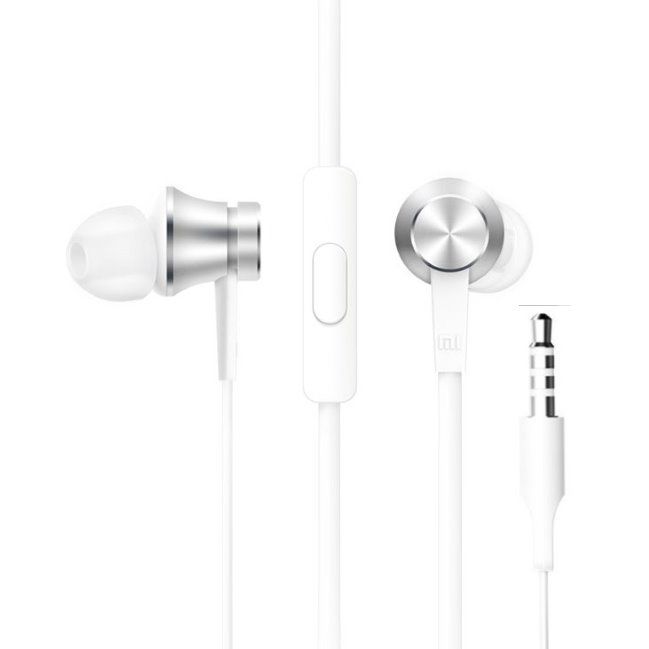Xiaomi Mi In Basic fülhallgató - ezüst Xiaomi Mi In Basic fülhallgató - ezüst