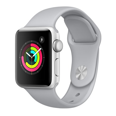 Apple Watch Series 3 GPS, 38mm | Silver, C kategória - használt, 12 hónap garancia Apple Watch Series 3 GPS, 38mm | Silver, C kategória - használt, 12 hónap garancia