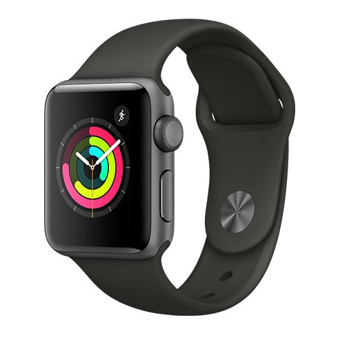 Apple Watch Series 3, 38mm | Space Gray, C osztály - használt, 12 hónap garancia Apple Watch Series 3, 38mm | Space Gray, C osztály - használt, 12 hónap garancia