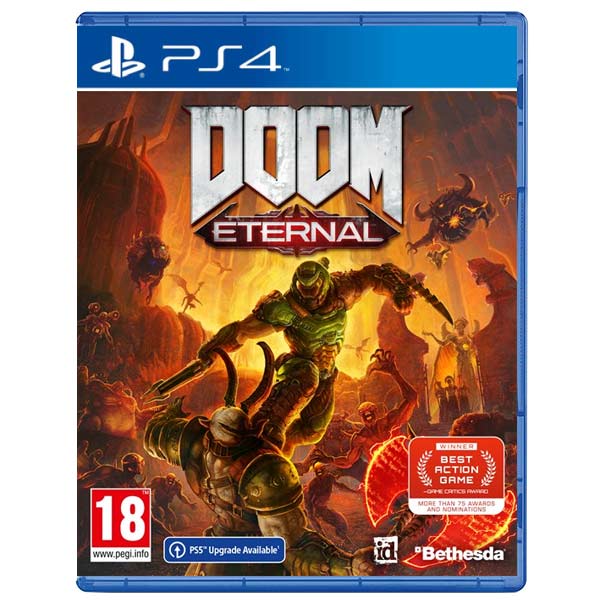 DOOM Eternal [PS4] - BAZÁR (használt)