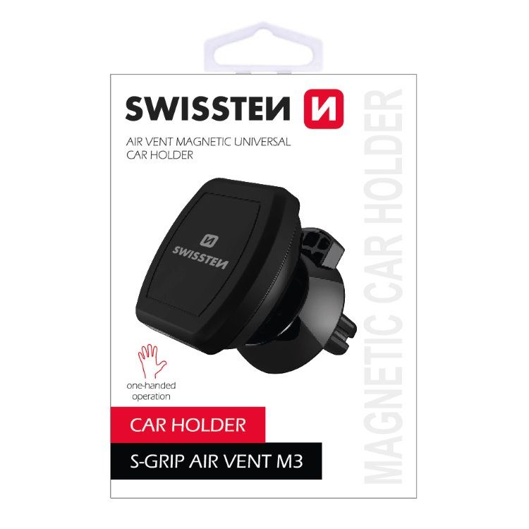 Mágneses tartó Swissten S-Grip M3 do ventilácie Mágneses tartó Swissten S-Grip M3 do ventilácie
