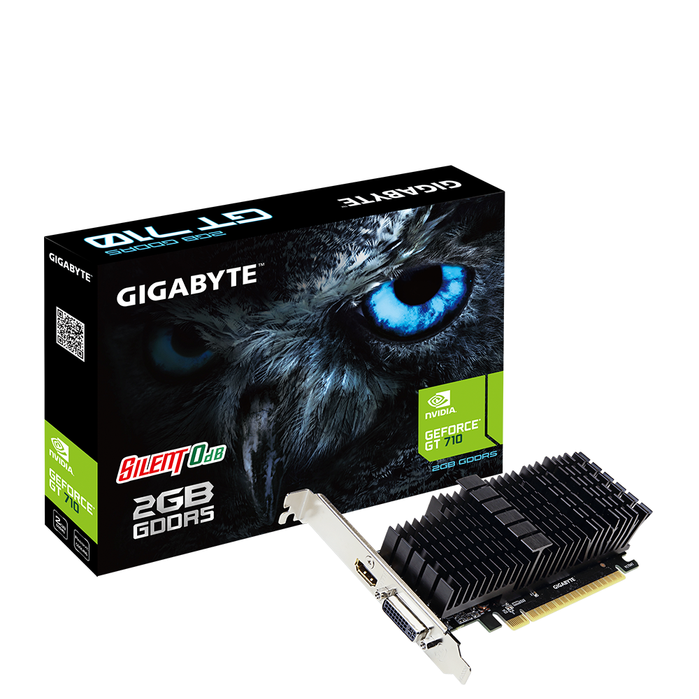 Gigabyte GeForce GT 710, Low Profile, GD5 2G